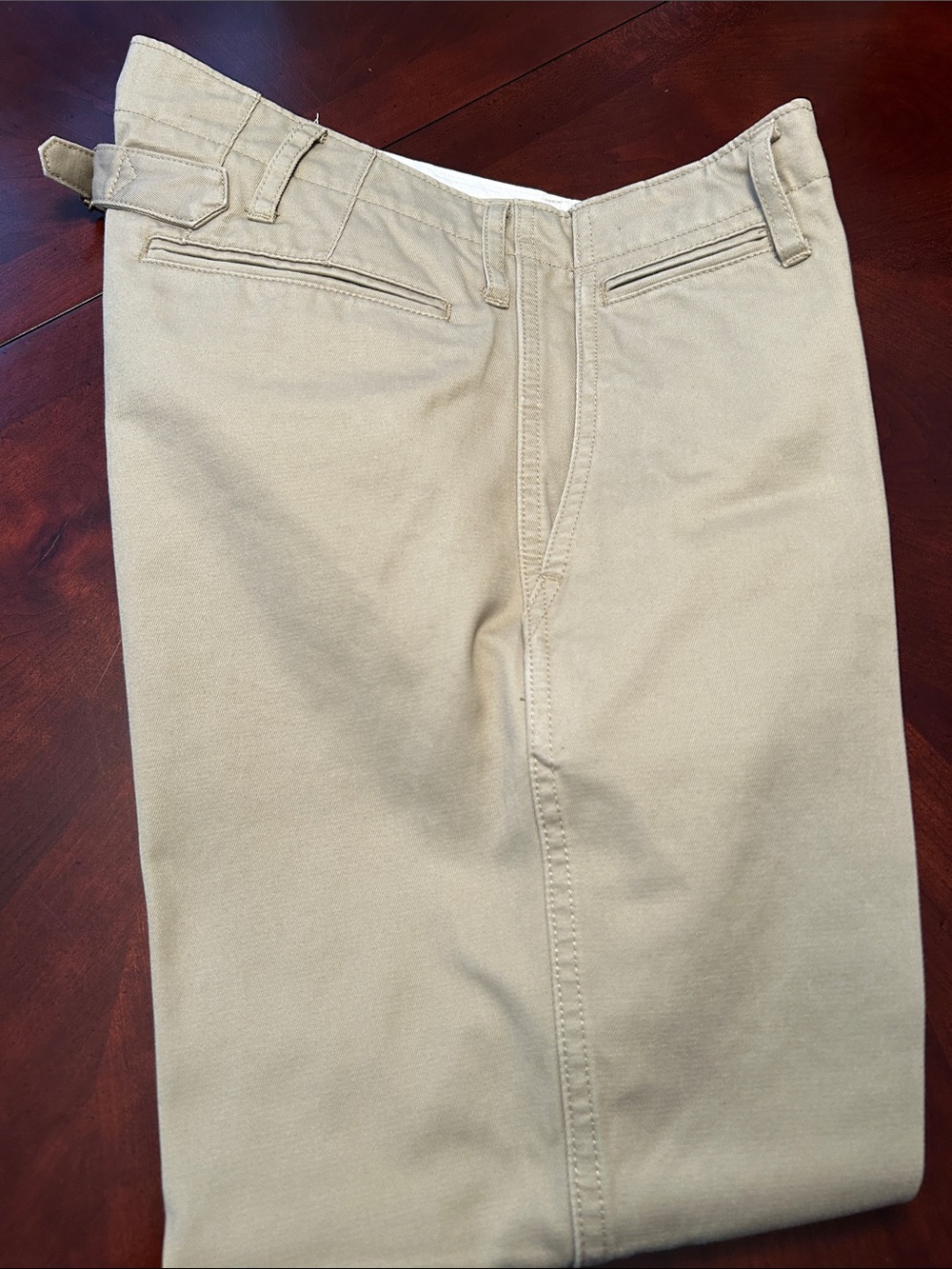 Visvim Beige Cotton Chinos